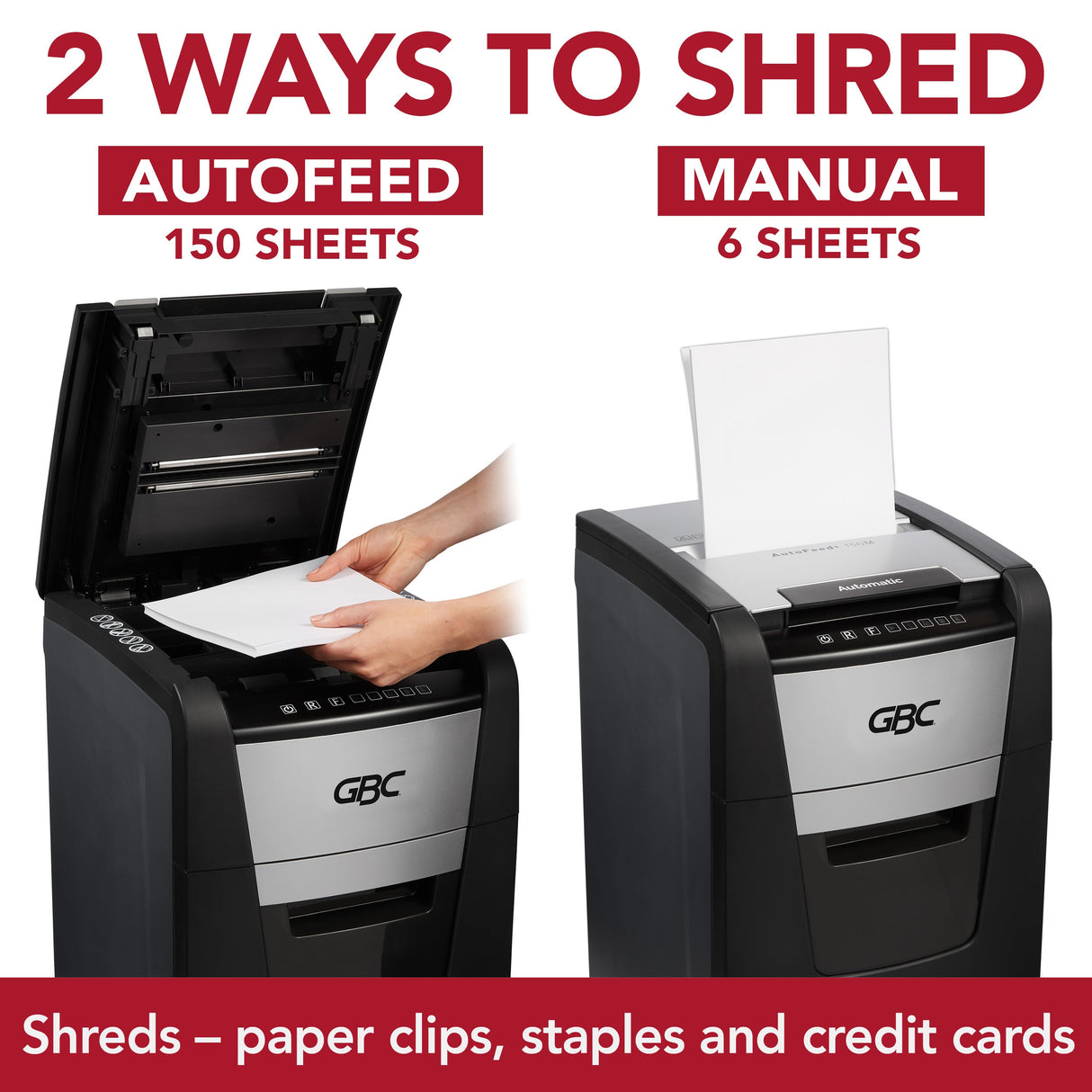 Image of GBC 150M Personal Autofeed+ Shredder